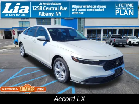 White 2026 Honda Accord LX for sale in Albany, NY