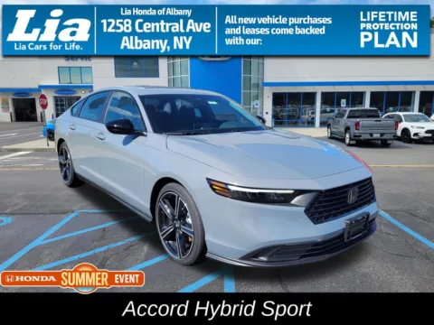 Gray 2026 Honda Accord Hybrid Sport for sale in Albany, NY