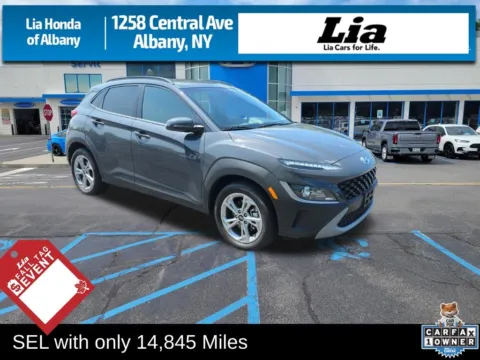 Gray 2023 Hyundai Kona SEL for sale in Albany, NY