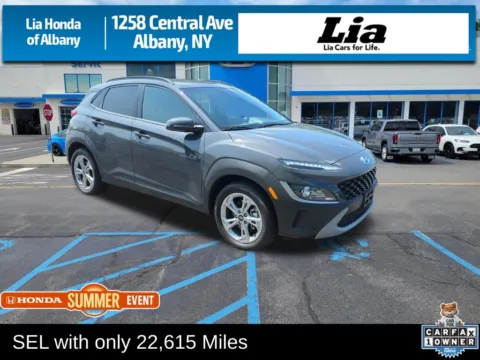 Gray 2023 Hyundai Kona SEL for sale in Albany, NY