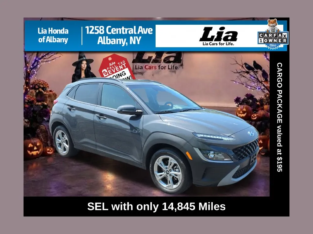 Gray 2023 Hyundai Kona SEL for sale in Albany, NY