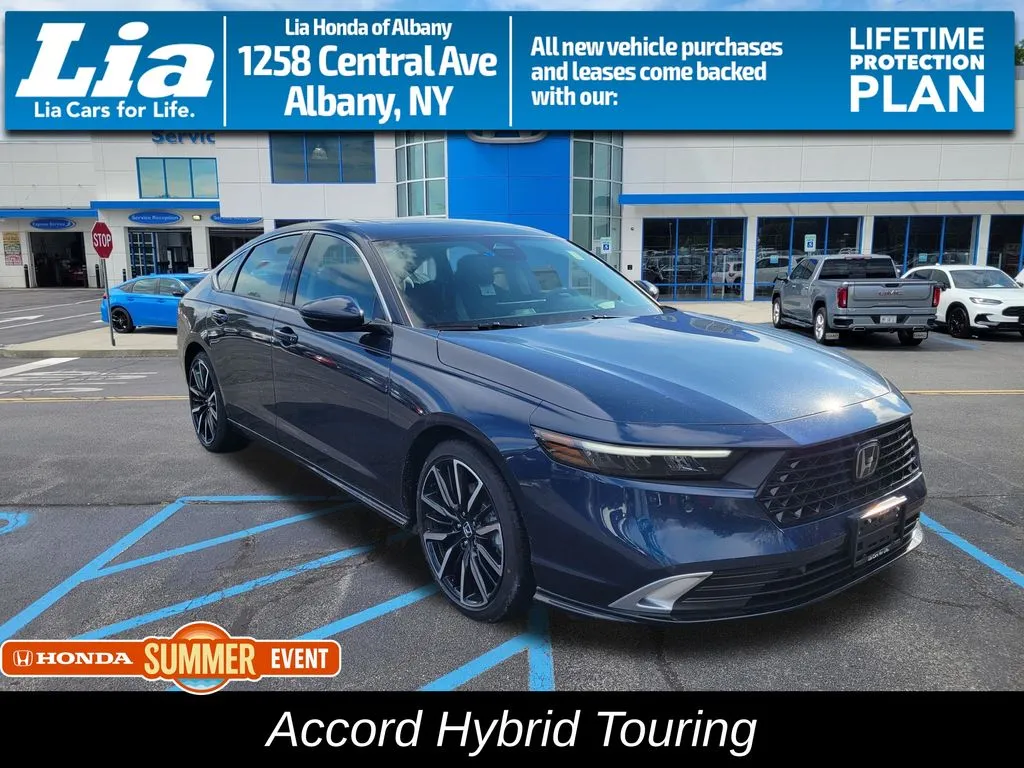 Blue 2026 Honda Accord Hybrid Touring for sale in Albany, NY