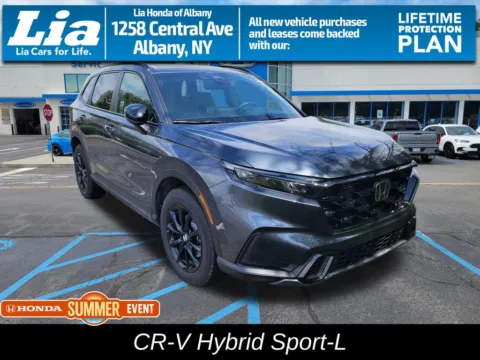 Gray 2026 Honda CR-V Hybrid Sport-L for sale in Albany, NY