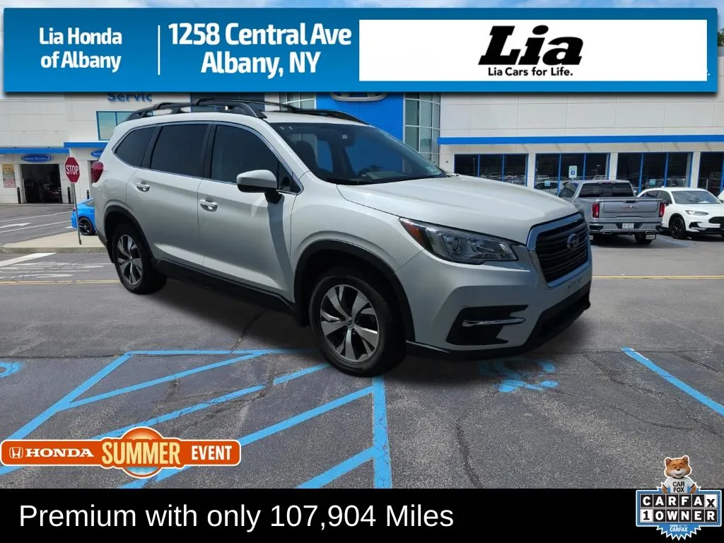 White 2019 Subaru Ascent Premium for sale in Albany, NY
