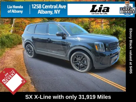 Black 2024 Kia Telluride SX X-Line for sale in Albany, NY