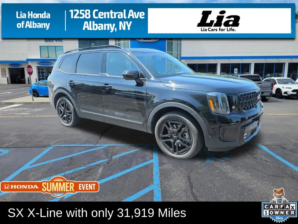Black 2024 Kia Telluride SX X-Line for sale in Albany, NY