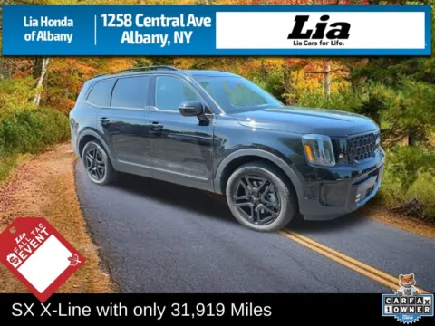 Black 2024 Kia Telluride SX X-Line for sale in Albany, NY