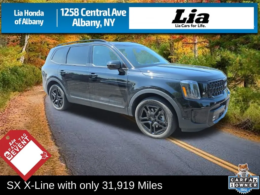 Black 2024 Kia Telluride SX X-Line for sale in Albany, NY