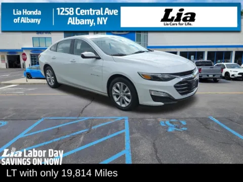 White 2022 Chevrolet Malibu LT for sale in Albany, NY