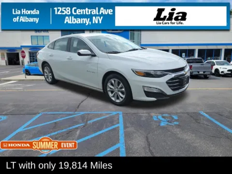 White 2022 Chevrolet Malibu LT for sale in Albany, NY