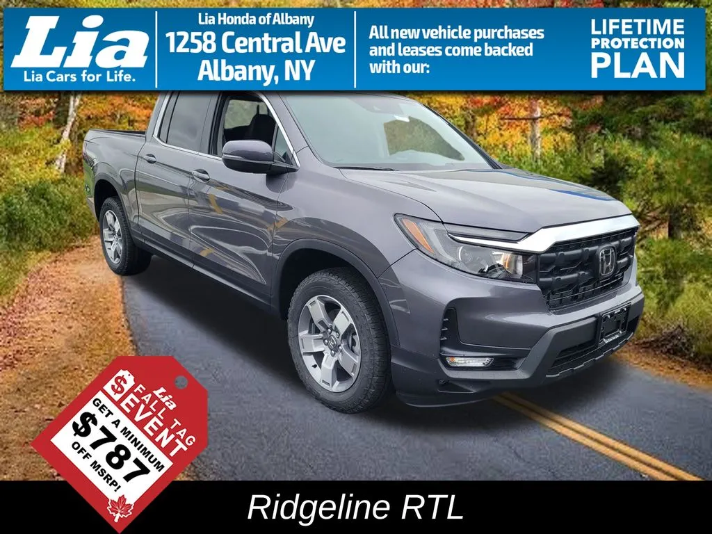 Gray 2026 Honda Ridgeline RTL for sale in Albany, NY