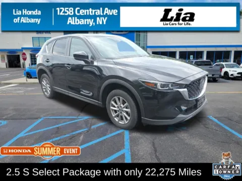 Black 2023 Mazda CX-5 2.5 S Select Package for sale in Albany, NY