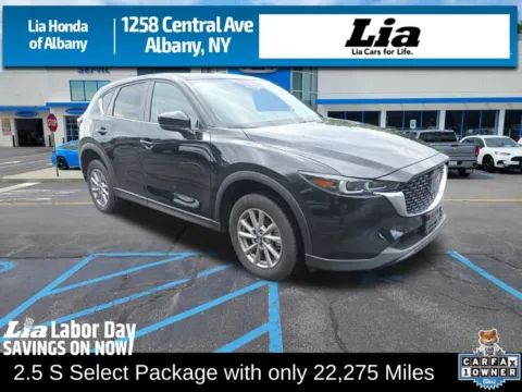 Black 2023 Mazda CX-5 2.5 S Select Package for sale in Albany, NY
