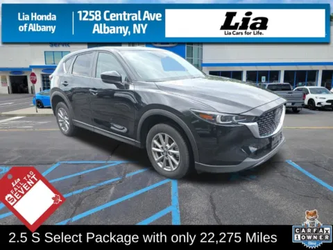 Black 2023 Mazda CX-5 2.5 S Select Package for sale in Albany, NY