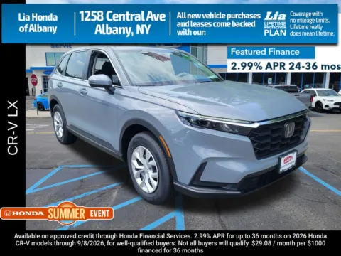 Gray 2026 Honda CR-V LX for sale in Albany, NY