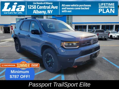 Gray 2026 Honda Passport TrailSport Elite for sale in Albany, NY