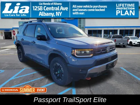 Gray 2026 Honda Passport TrailSport Elite for sale in Albany, NY