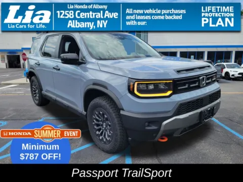 Gray 2026 Honda Passport TrailSport for sale in Albany, NY