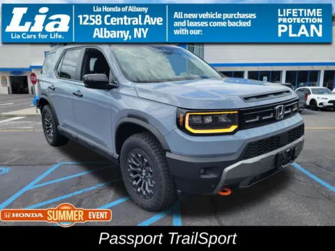 Gray 2026 Honda Passport TrailSport for sale in Albany, NY