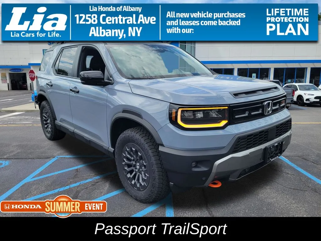 Gray 2026 Honda Passport TrailSport for sale in Albany, NY