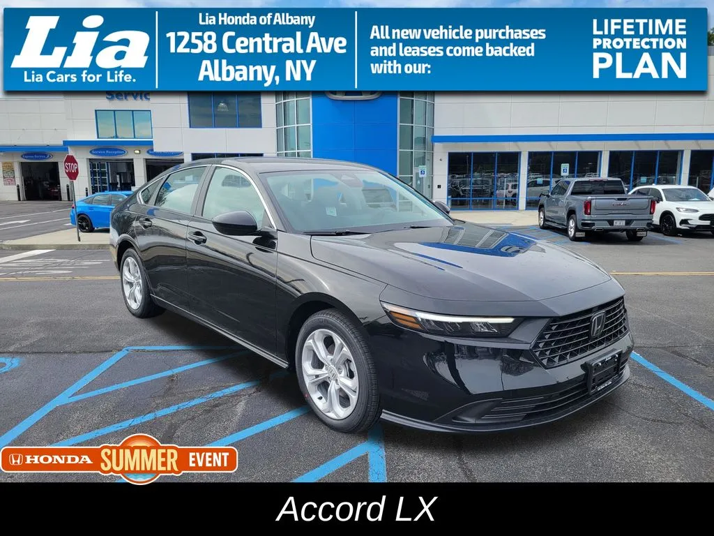 Black 2026 Honda Accord LX for sale in Albany, NY