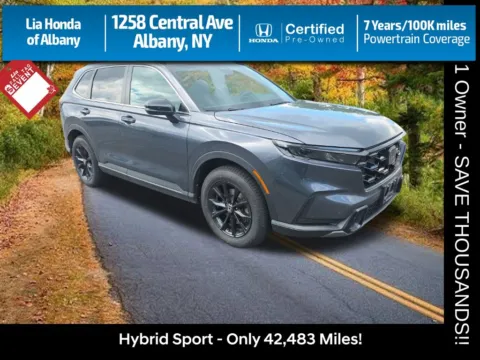 Blue 2024 Honda CR-V Hybrid Sport for sale in Albany, NY