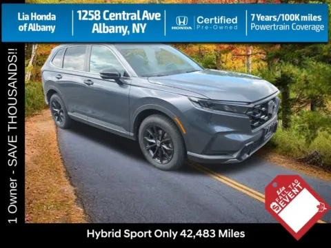 Blue 2024 Honda CR-V Hybrid Sport for sale in Albany, NY