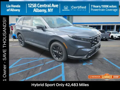 Blue 2024 Honda CR-V Hybrid Sport for sale in Albany, NY