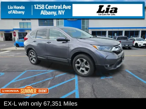 Gray 2017 Honda CR-V EX-L for sale in Albany, NY