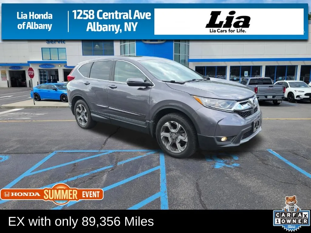 Gray 2018 Honda CR-V EX for sale in Albany, NY