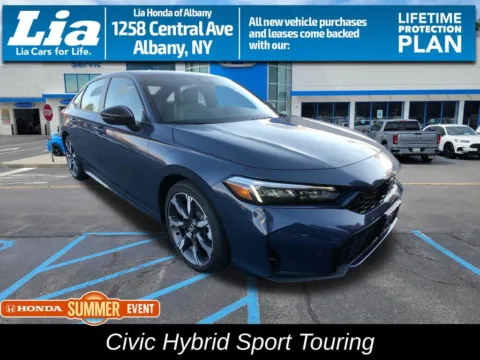 Blue 2026 Honda Civic Hybrid Sport Touring for sale in Albany, NY