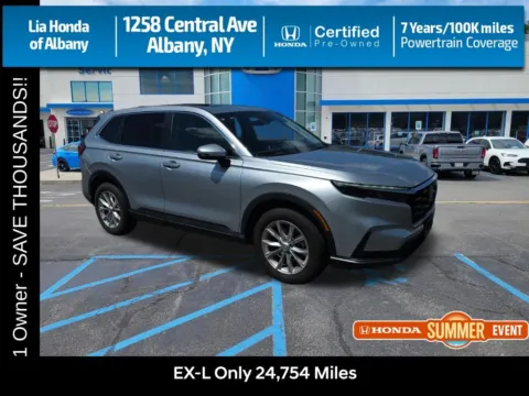 Silver 2025 Honda CR-V EX-L for sale in Albany, NY