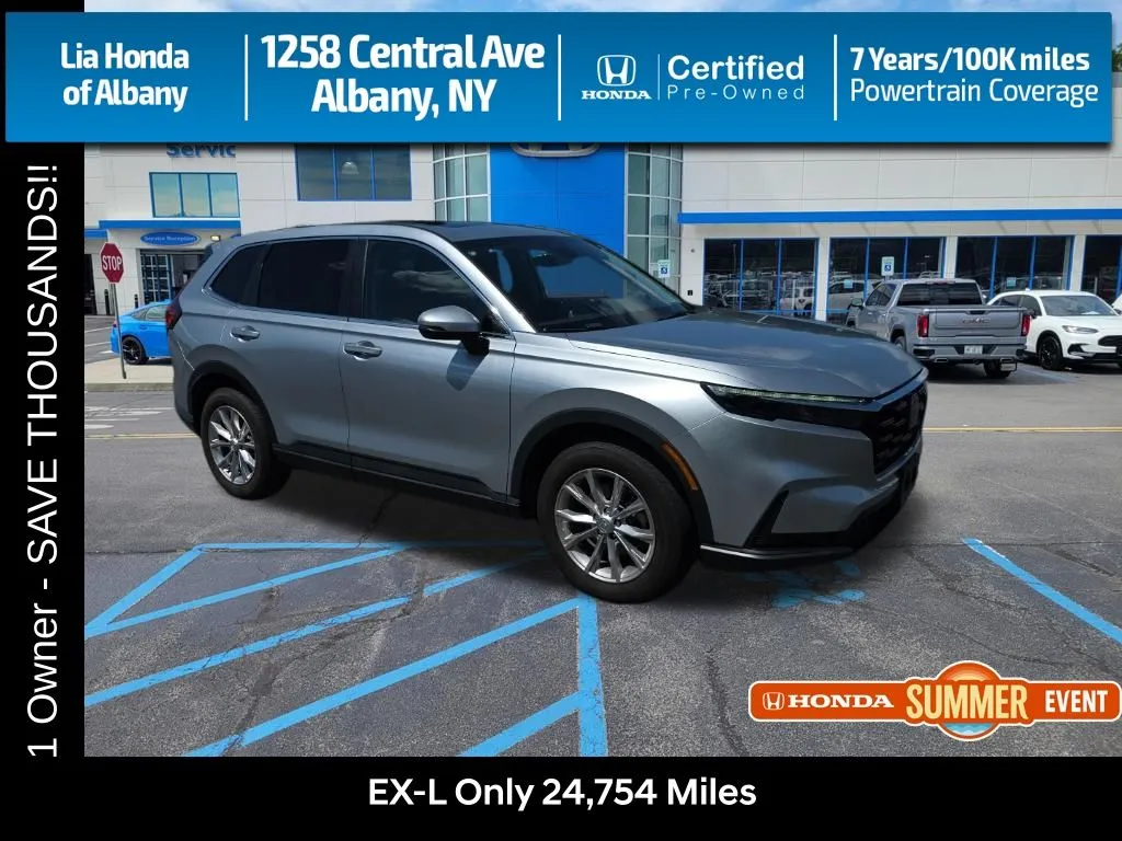 Silver 2025 Honda CR-V EX-L for sale in Albany, NY