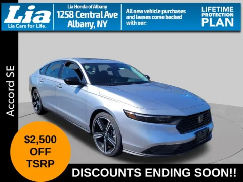 Silver 2026 Honda Accord SE for sale in Albany, NY
