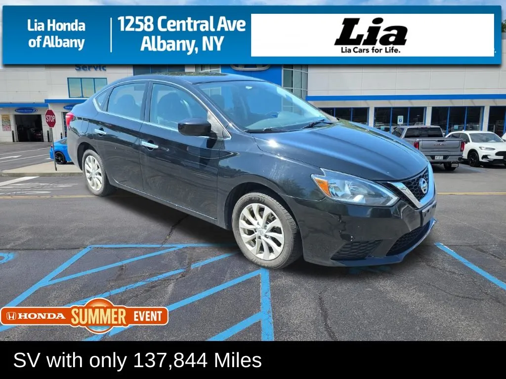 Black 2019 Nissan Sentra SV for sale in Albany, NY