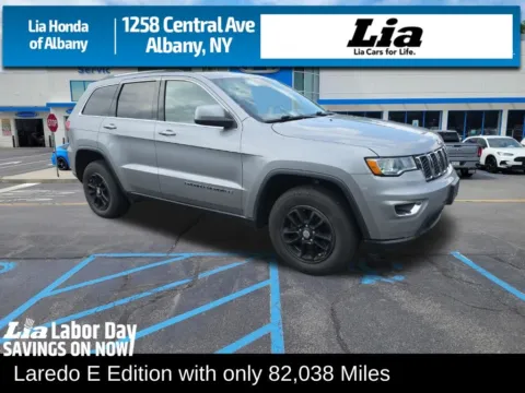 Silver 2018 Jeep Grand Cherokee Laredo E for sale in Albany, NY