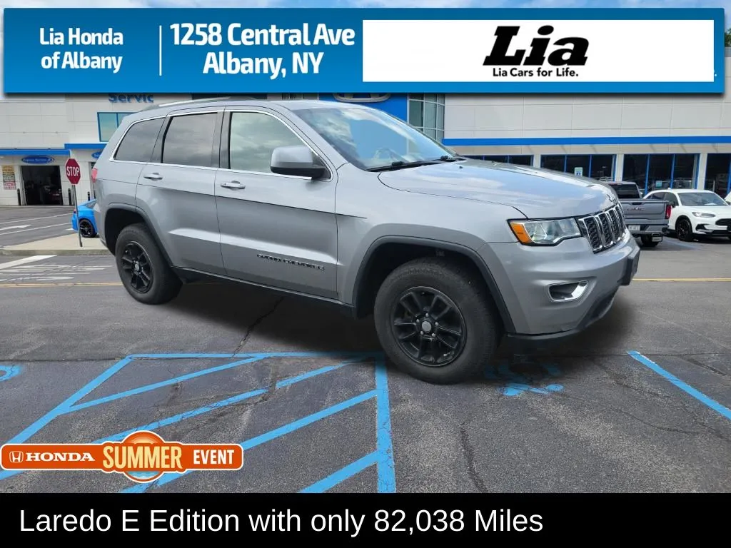 Silver 2018 Jeep Grand Cherokee Laredo E for sale in Albany, NY