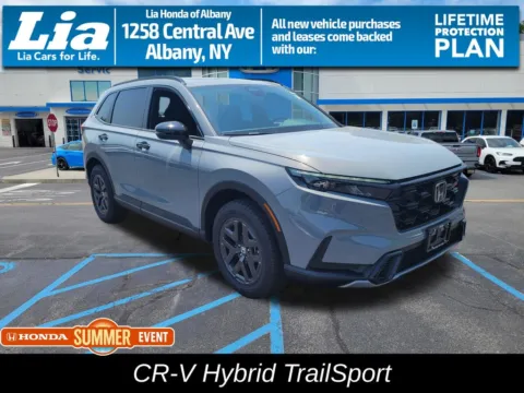 Gray 2026 Honda CR-V Hybrid TrailSport for sale in Albany, NY