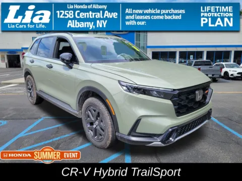 Green 2026 Honda CR-V Hybrid TrailSport for sale in Albany, NY