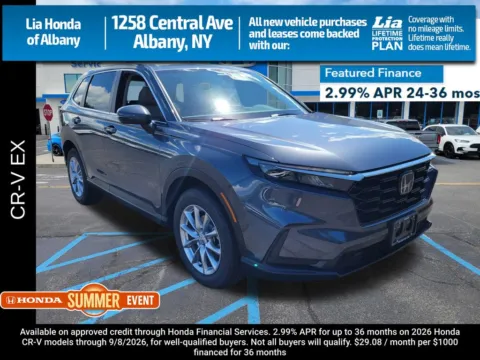 Gray 2026 Honda CR-V EX for sale in Albany, NY
