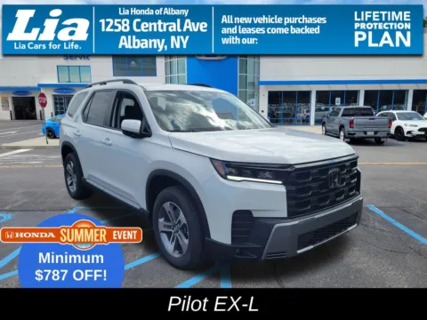 White 2026 Honda Pilot EX-L for sale in Albany, NY