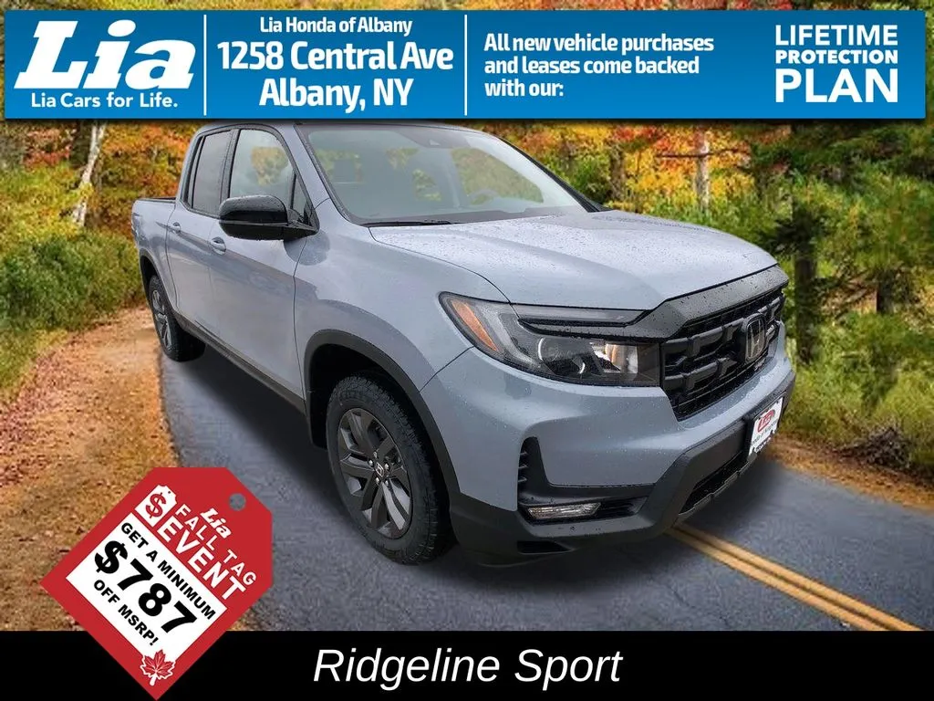 Gray 2026 Honda Ridgeline Sport for sale in Albany, NY