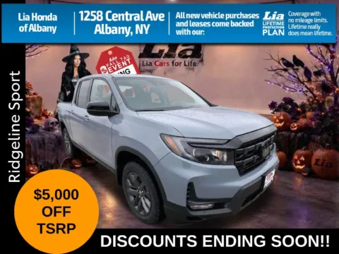 Gray 2026 Honda Ridgeline Sport for sale in Albany, NY