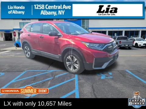 Red 2020 Honda CR-V LX for sale in Albany, NY