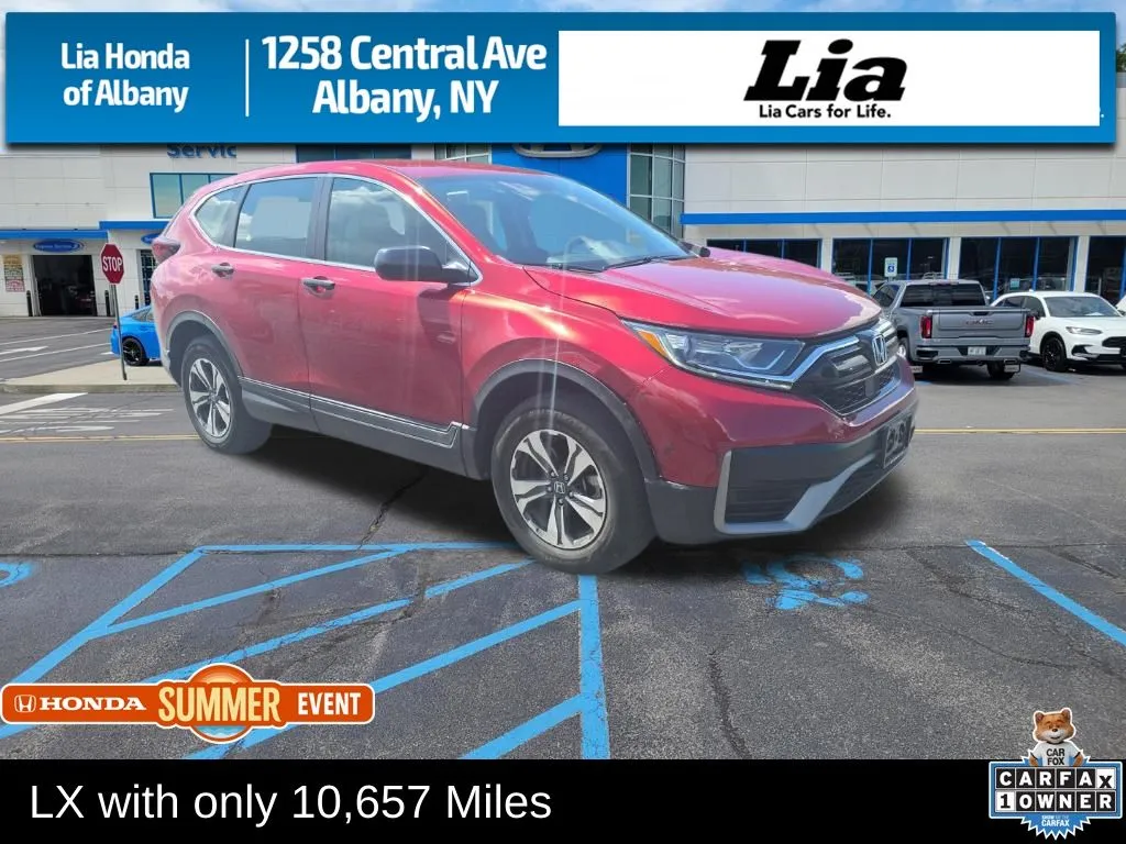 Red 2020 Honda CR-V LX for sale in Albany, NY