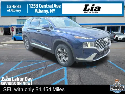 Blue 2022 Hyundai Santa Fe SEL for sale in Albany, NY