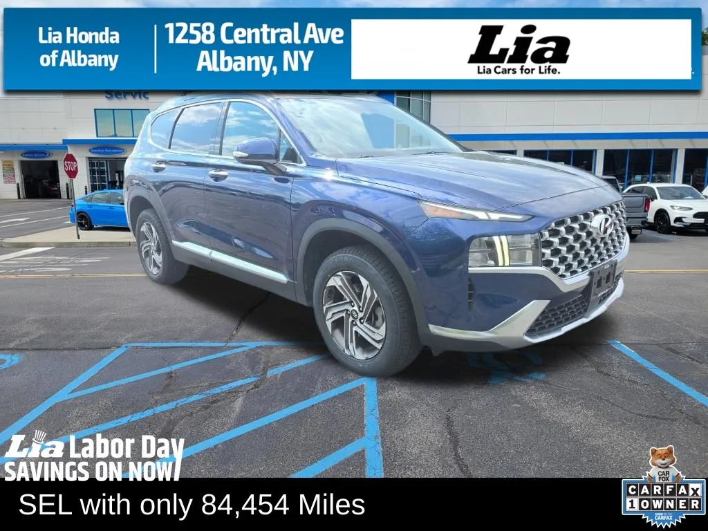 Blue 2022 Hyundai Santa Fe SEL for sale in Albany, NY