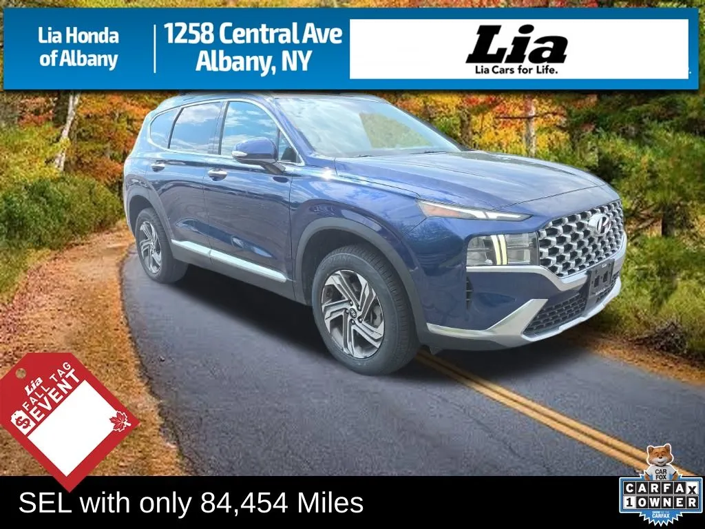 Blue 2022 Hyundai Santa Fe SEL for sale in Albany, NY