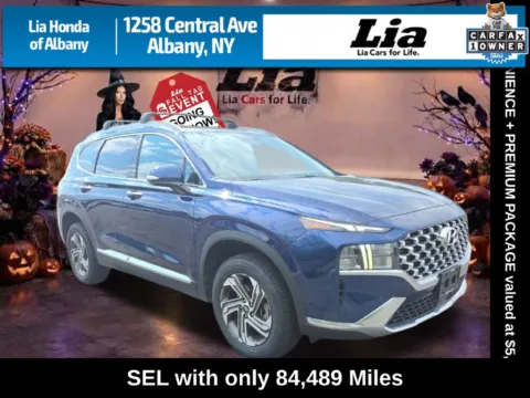Blue 2022 Hyundai Santa Fe SEL for sale in Albany, NY