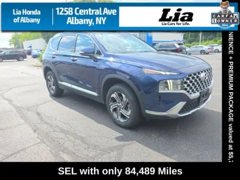 Blue 2022 Hyundai Santa Fe SEL for sale in Albany, NY